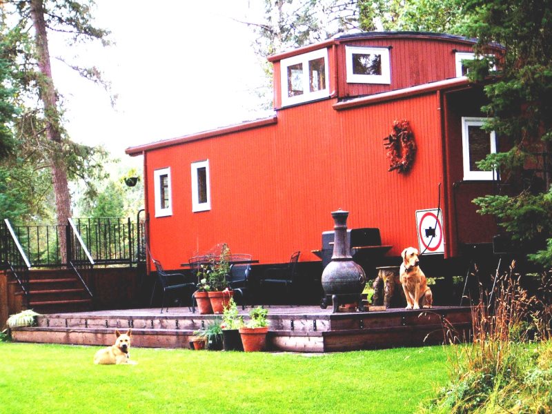 Vacation Rental Whitefish Montana Caboose Unique Vacation Home