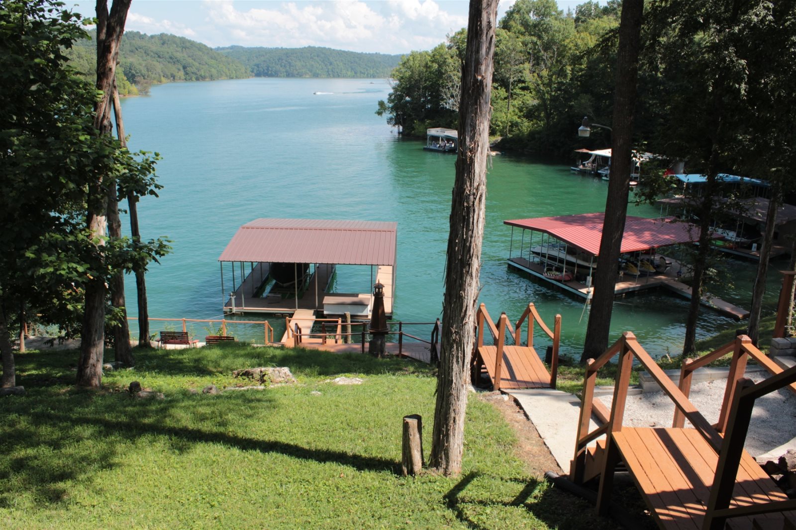 Norris Lake Cabin Rentals Paradise on the Point Lakefront