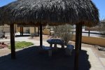 Los Sahuaros San Felipe Baja rental home - palapa shade