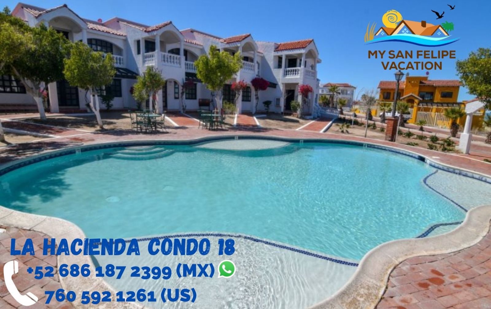 La Hacienda Resort San Felipe Vacation Rental Condo 18