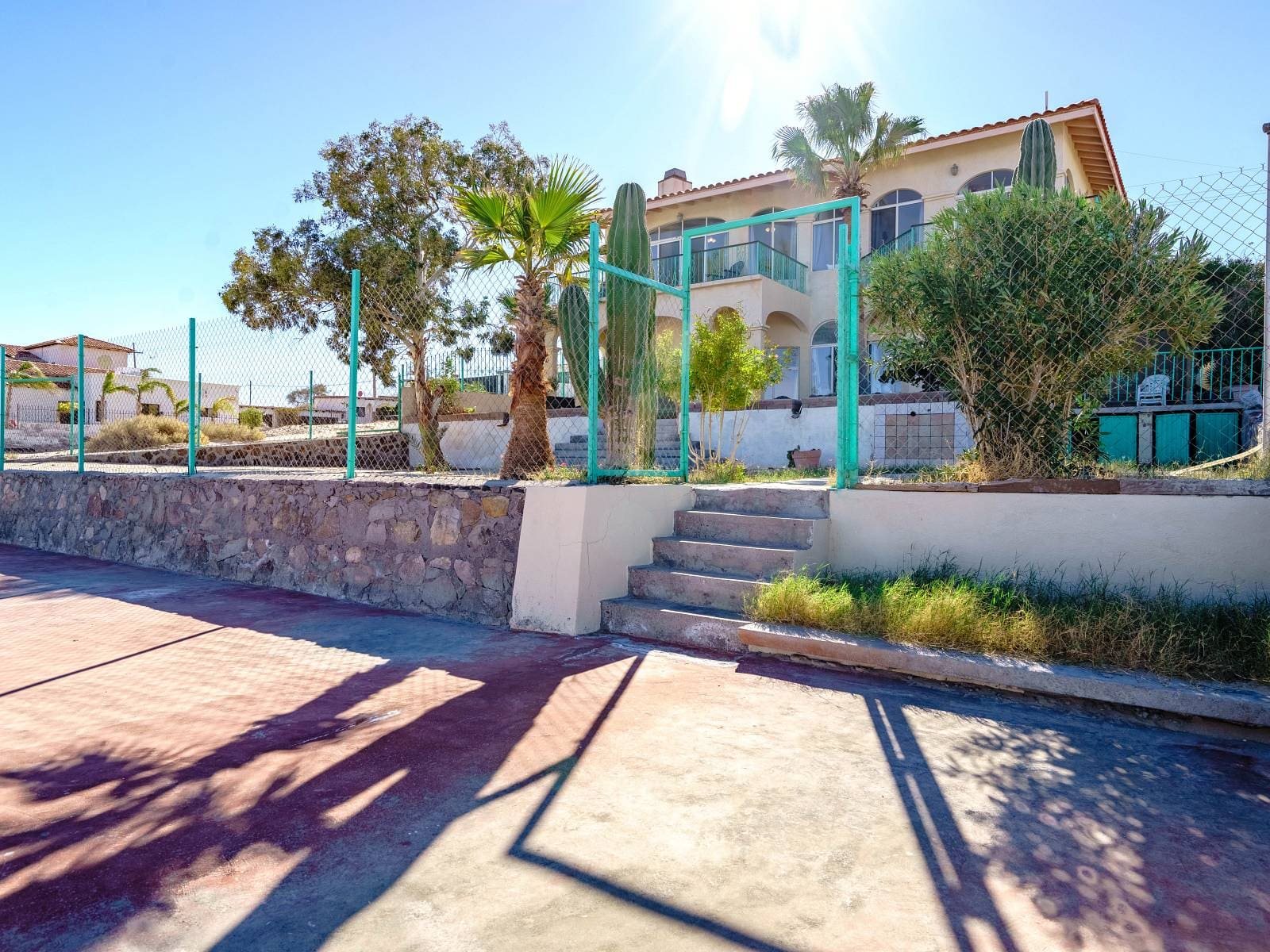casa matas 5 bedroom beachfront San Felipe rental castle with WiFi