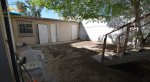 Downtown Casa Rojas San Felipe Mexico -  Back Patio With Storage Shed