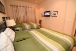 Playa del Paraiso Resort San Felipe second bedroom double queen size beds tv view