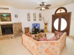 Casa Serenity San Felipe Mexico Beachfront rental house - Living Room with satellite TV