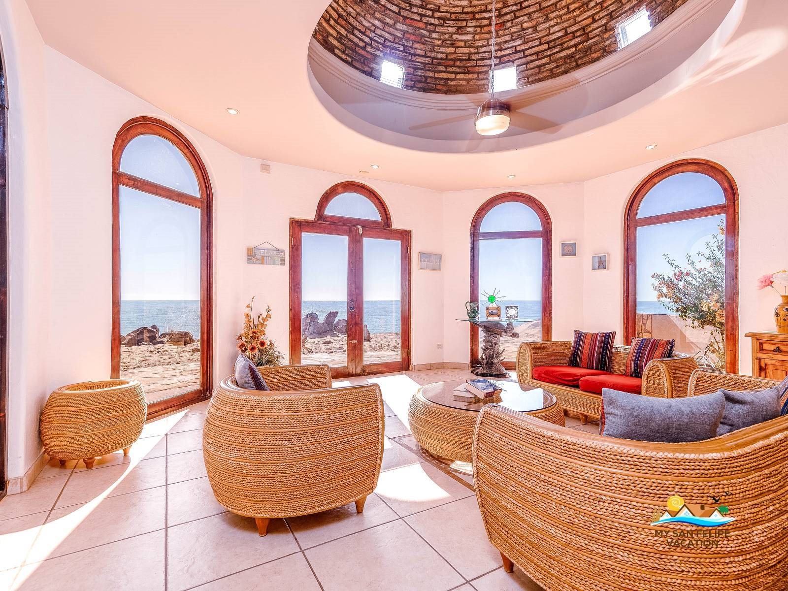 Casa Serenity Beachfront Vacation Rental in San Felipe, Baja California