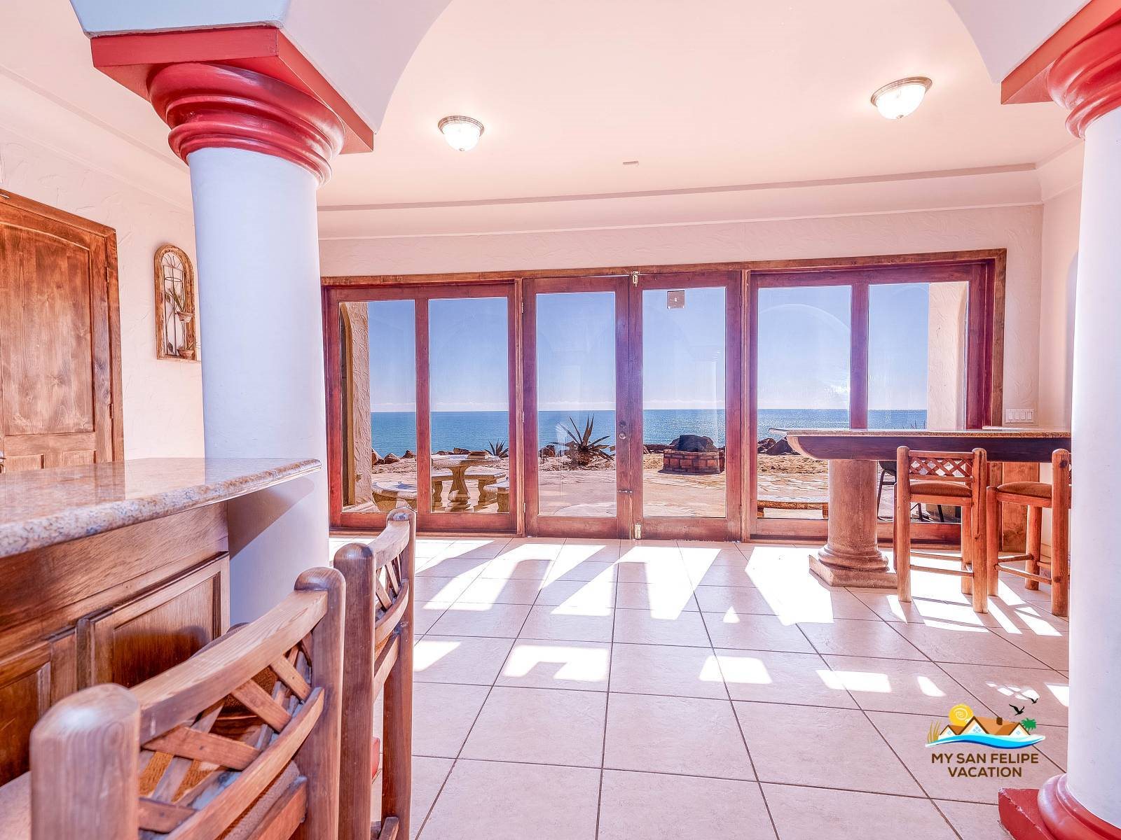 Casa Serenity Beachfront Vacation Rental in San Felipe, Baja California