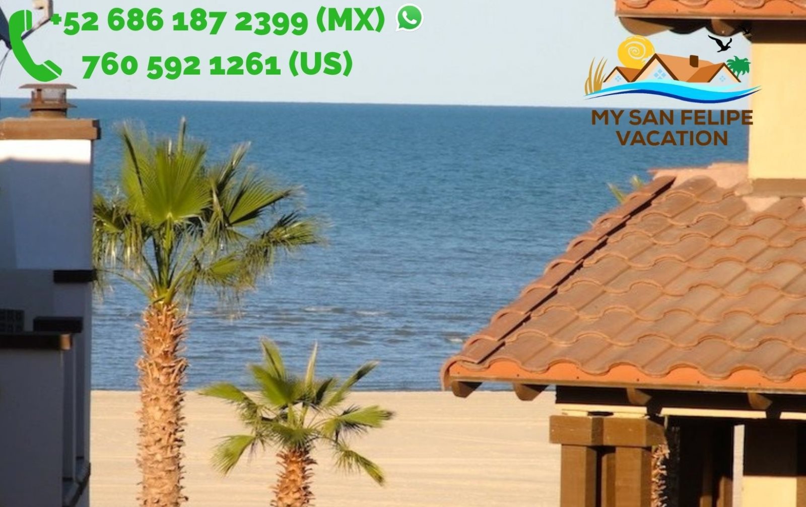 Fabulous 3 level San Felipe Beachfront rental house
