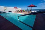 Petes Camp San Felipe Vacation Rental with private swimming pool - Beach view from pool