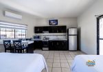 Apartment side to the malecon in San Felipe, Baja California - living room and tv