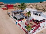 Casa Espejo San Felipe Mexico Vacation Rental - drone view to sea