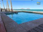 Casa Francisco San Felipe Baja Beachfront Vacation Rental Villa - Private pool with beach view
