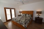 El Dorado Ranch master bedroom with balcony