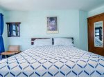 La Hacienda 7 in San Felipe B.C. vacation resort - bedroom with king size bed