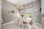 Formal Dining Room with Garden View