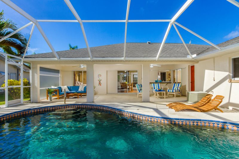 Sunset Point Florida Vacation Home Rental Cape Coral Vesteva