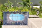 Pool and Lanai Bird Eye View