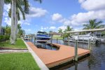 Boat Dock with Direct Gulf Access