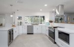 Udated Stainless Kitchen with Great Surround Views and Wine Fridge