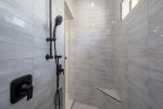 Main Bathroom with Wrap Around Shower