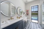 Guest Bathroom with Pool Access