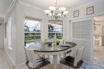 High Top Dining Space with Views of the Patio