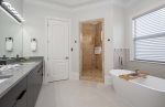 En-Suite Bathroom with Walk in Shower and Garden Tub