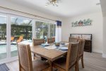 Dining Space with Amazing Pool and Canal Views