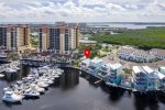 Aerial View of The Funky Fish Shack