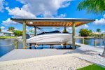 Boat Dock Boats can be Docked