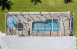 Bird Eye View of Lanai and Pool 