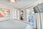 Balcony Access in Master Bedroom