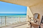 Balcony with beautiful Gulf Views