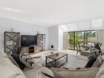 Living area with lake views