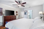 Master Bedroom with Smart TV