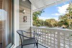 Balcony off of the Master Bedroom