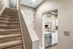 Stairs to access both Bedrooms