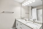 Master Bathroom with double vanity