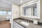 Guest Bathroom w/ new countertops and cabinetry