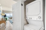 Washer and Dryer Combo Unit inside the condo for guest convenience