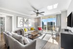 Living room with Gulf Views