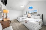 Two Queen Beds with Cable TV