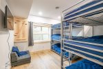 First Floor - Two Sets of Triple Twin Bunks