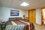Walk-Out Basement Bedroom w/ King Bed