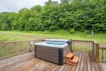 Main Level Deck w/ Hot Tub & Grill