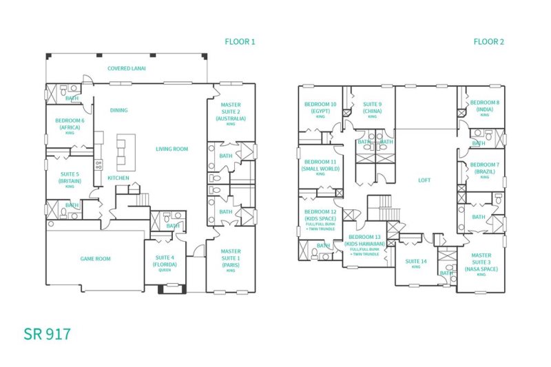 Hollywood Famous Bowling House Solterra Resort Community