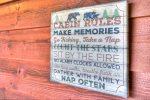 The cabin rules - make memories