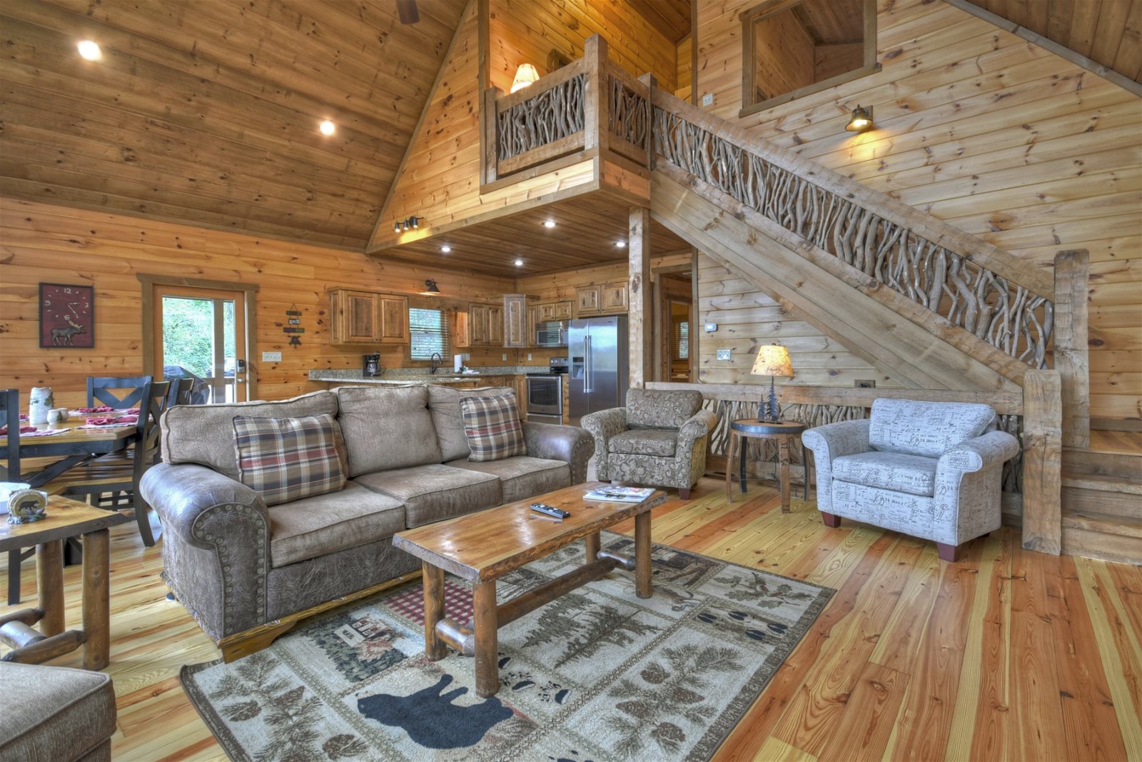 Altitude Adjustment Blue Ridge Cabin Rental by Southern Comfort Cabin