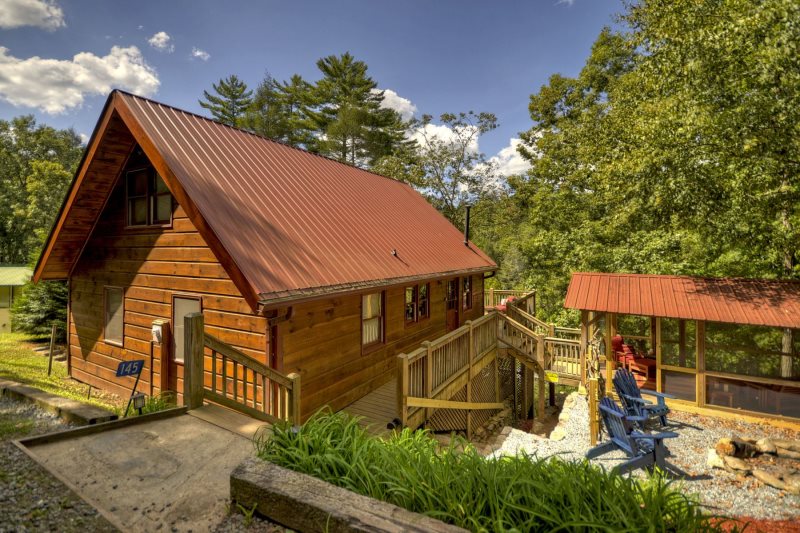 Toccoa Mist In Blue Ridge North Georgia Cabin Rental