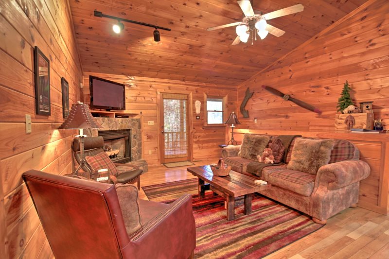 Down Time In Blue Ridge North Ga Cabin Al Down Time 10 Minutes From Downtown