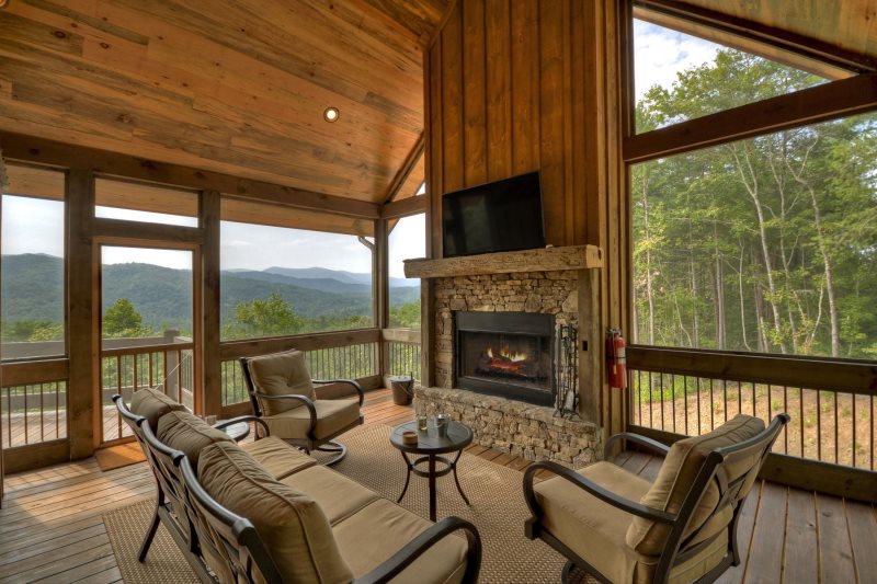 3 Peaks In Blue Ridge North Ga Cabin Rental